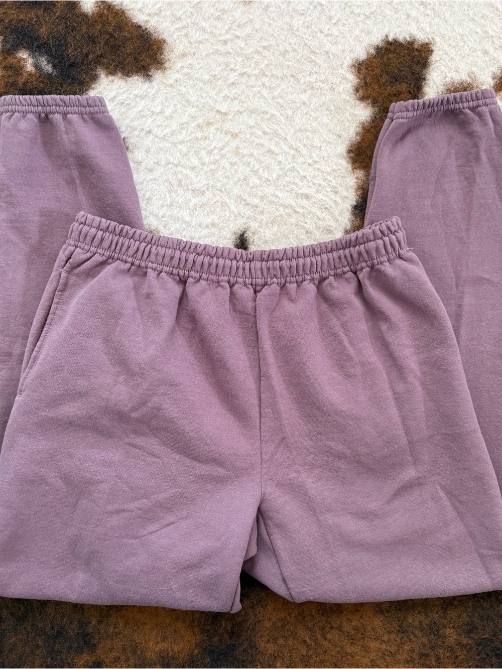 Athletic Works Lavender Pink Pull-On Sweatpants